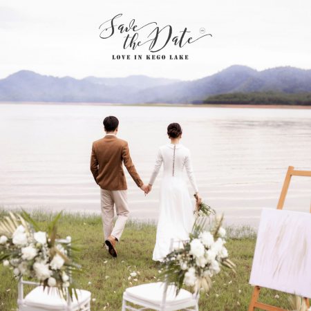 Album ảnh cưới hồ kẽ gỗ